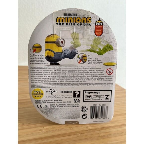 Minions The Rise of Gru Stuart Sticky Hand Action Figure - Picture 2 of 6
